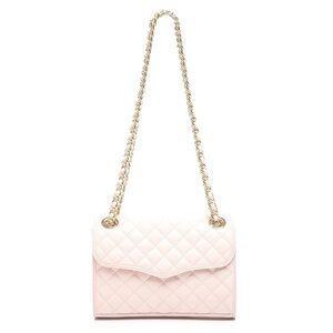 Rebecca Minkoff Mini Quilted Affair - Pale Pink